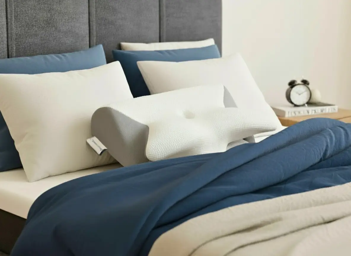 Colchão com roupa de cama